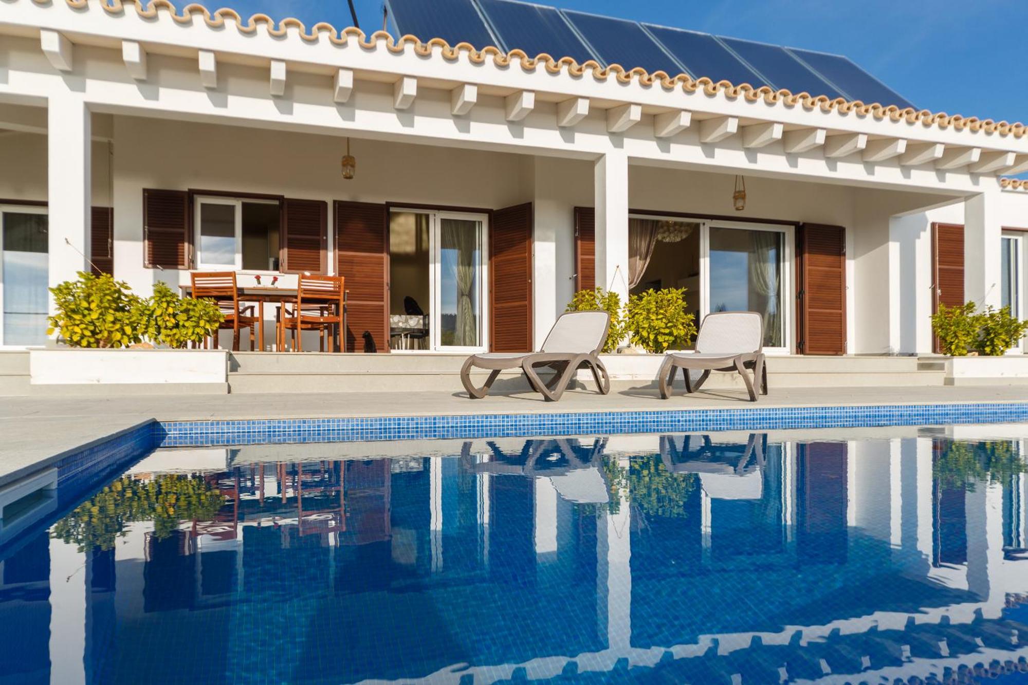 Bini Sole - Villa De Lujo Con Piscina En Menorca 비니베카 외부 사진